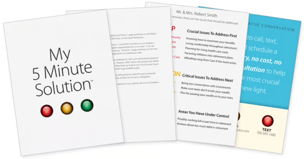 My 5 Minute Solution assessment report