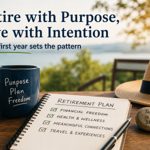 Retirement with purpose and intention